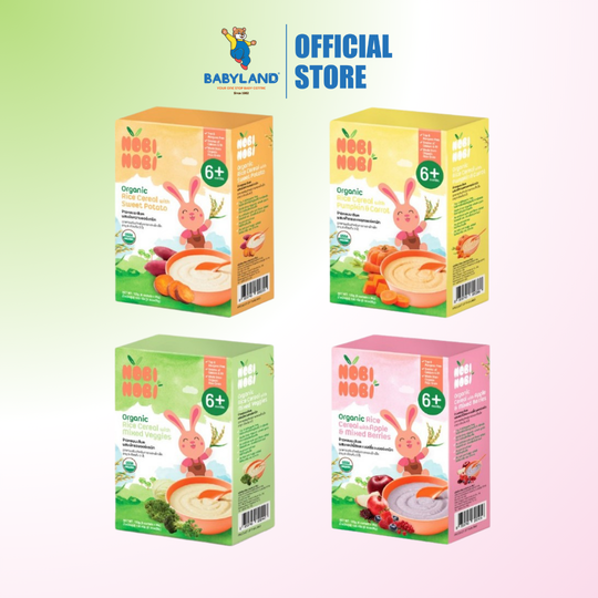 Nobi Nobi Organic Rice Cereal 120g (6M+) [HALAL]