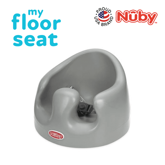 Nuby Floor Seat - Grey 4m+