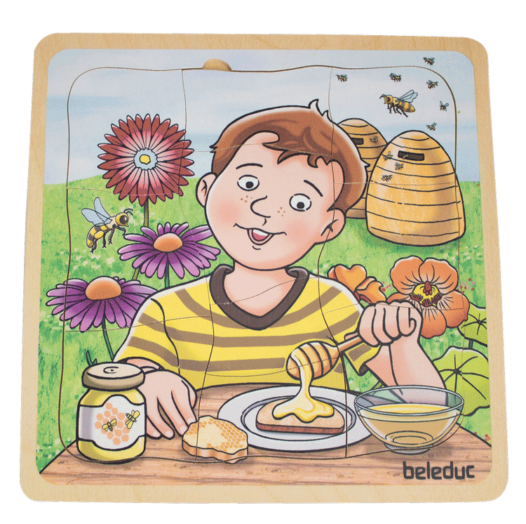 Beleduc Life Cycle Puzzle (BeeHoney) (4yrs+)