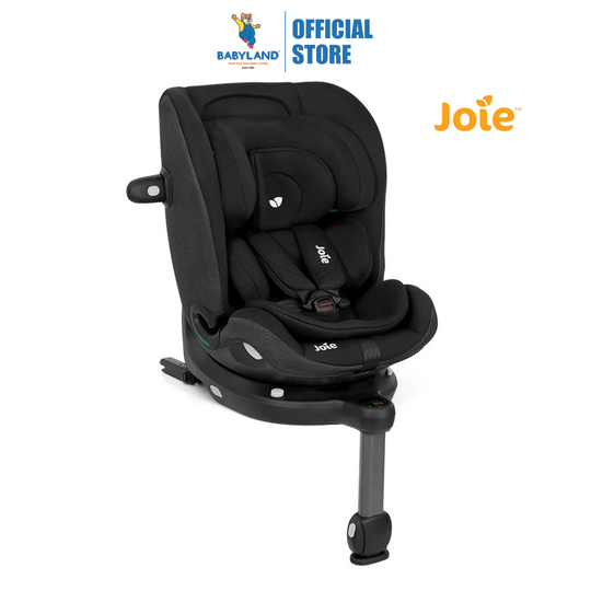 Joie i-Pivot Grow Spinning Car Seat | ISOFIX - Shale (Birth to 10 years)