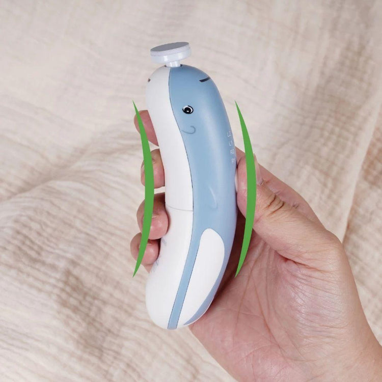 Haakaa Friendly Whale Nail Care Trimmer Set Upgraded 2026 - Electric Gentle LED Light Warranty