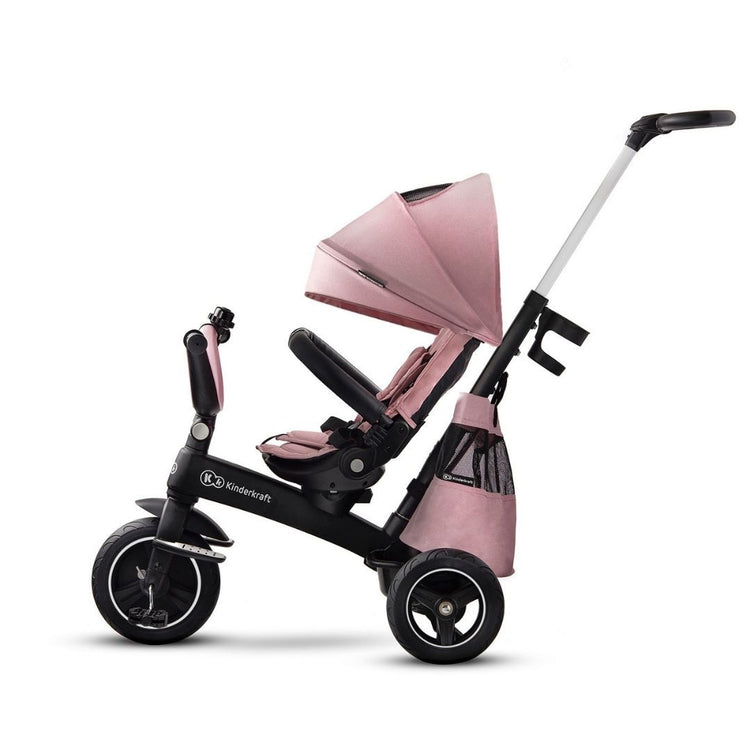 Kinderkraft Easytwist Tricycle - Pink from 9 months to 5 years