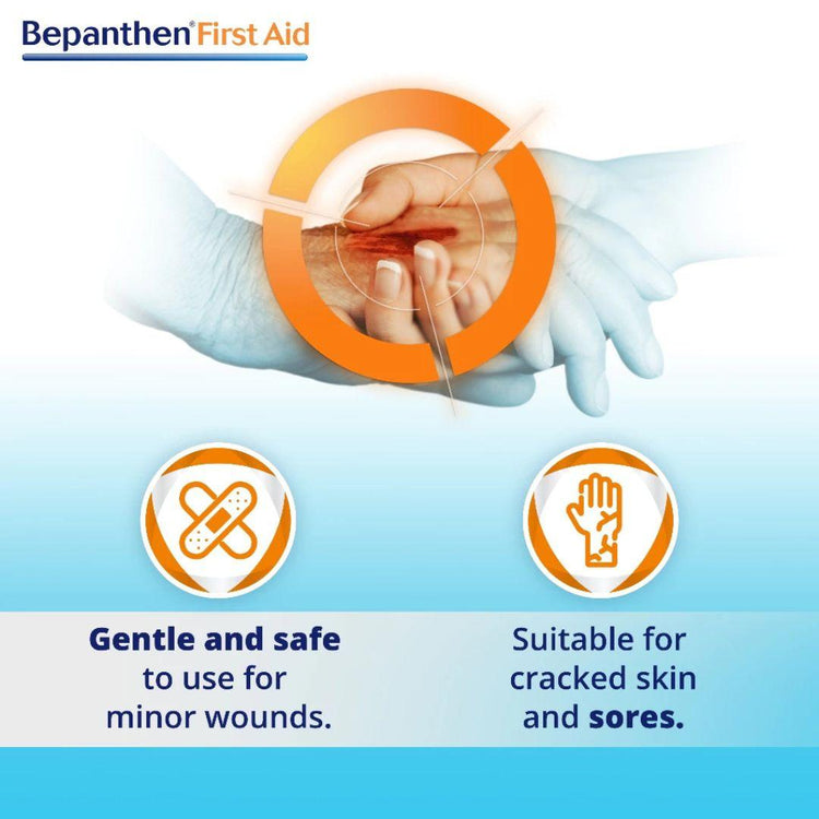 Bepanthen First Aid Cream (30g) - Antiseptic Wound Healing Cream