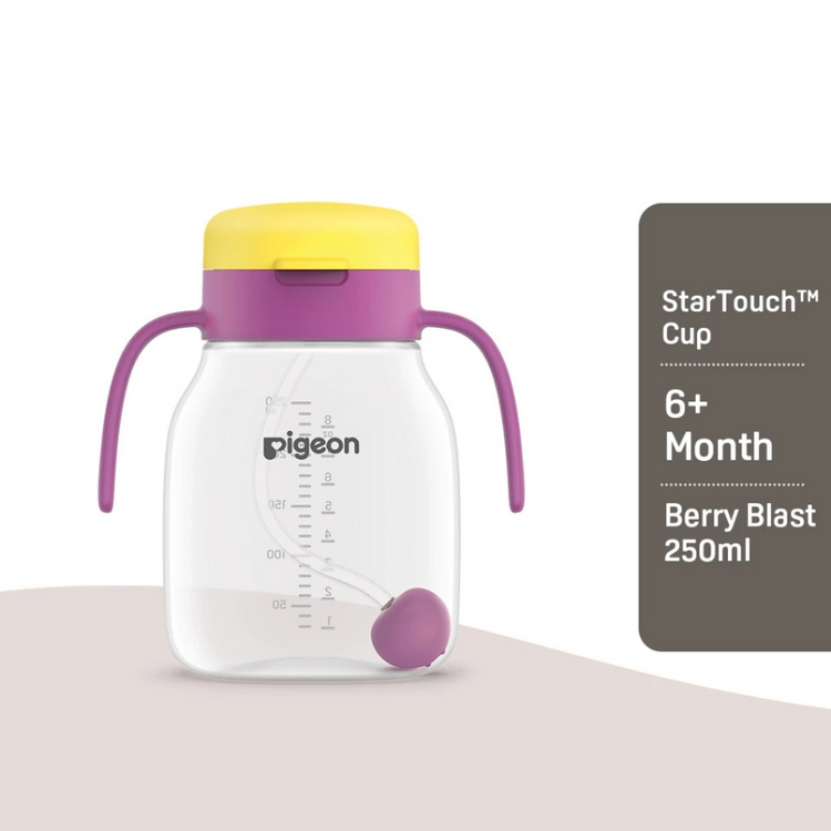 Pigeon StarTouch Straw Cup With Gravity Ball