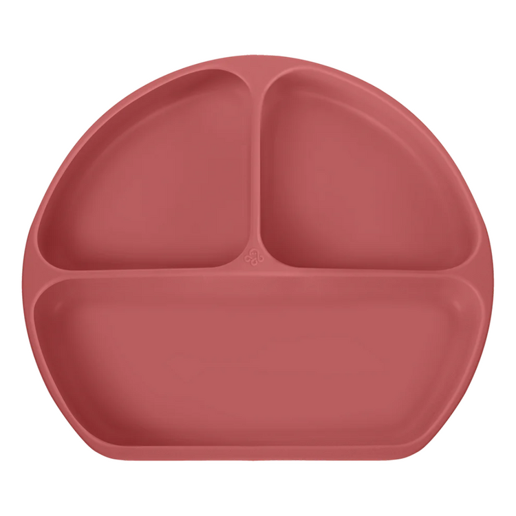 Abiie Octopod Silicone Suction Triangle Plate No Lid