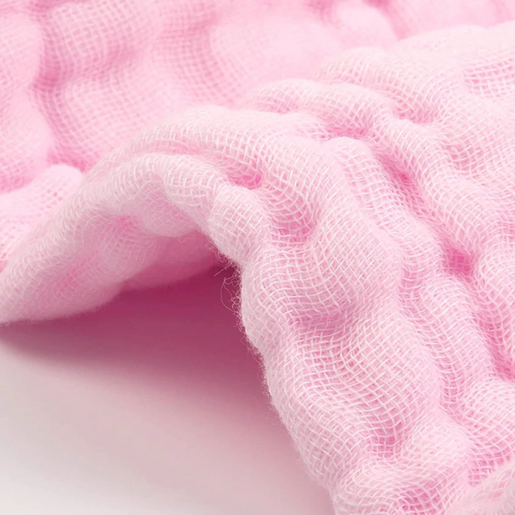 Purcotton Airysoft Gauze Bath Towel 4 Integrated Layers 160cm x 90cm Pink