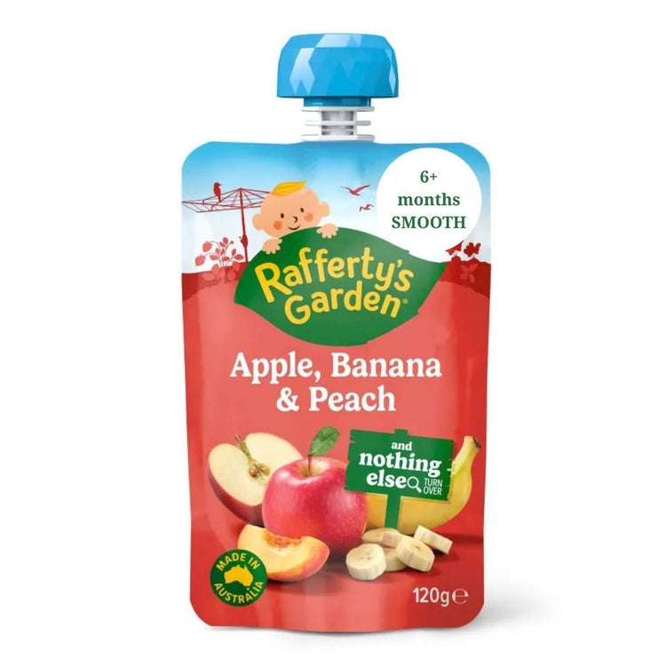 Rafferty's Garden Baby Food Pouches 120g For 6+ months