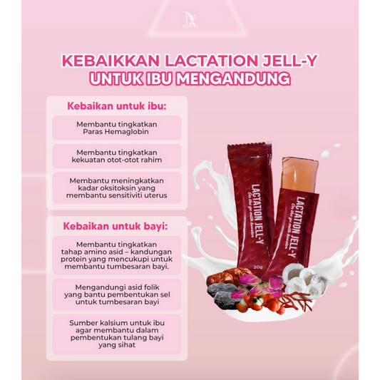 Nufiya Lactation Jell-Y 20pcs | Improve Your Breastfeeding Quality