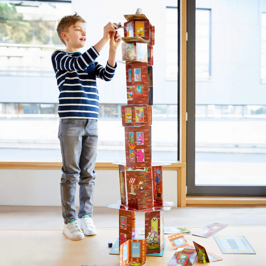 Haba Rhino Hero Super Battle Stacking Game (5Y+)