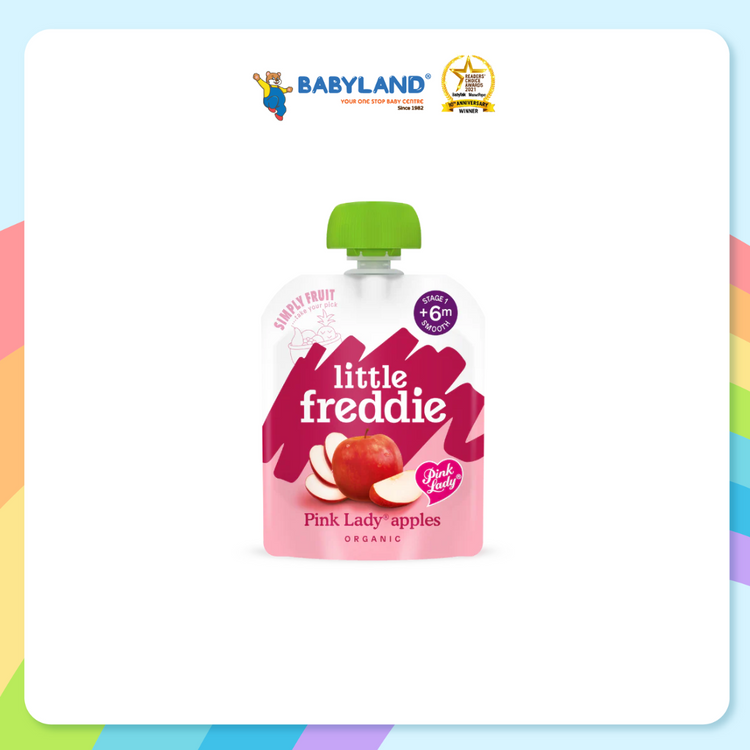 Little Freddie Simply Pink Lady Apple Pouches (70g) - 6m+