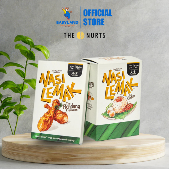 The Nurts Nasi Lemak The Game (Base & Expansion Pack) 2 in 1