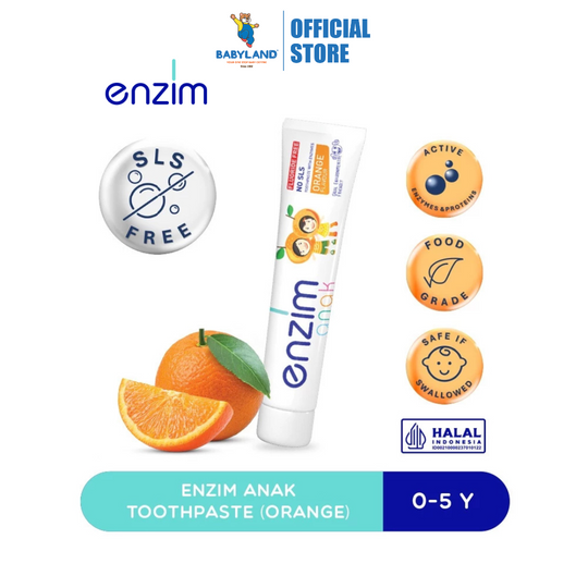 Enzim Anak Kids Toothpaste - Orange 50ml (0-5Y)