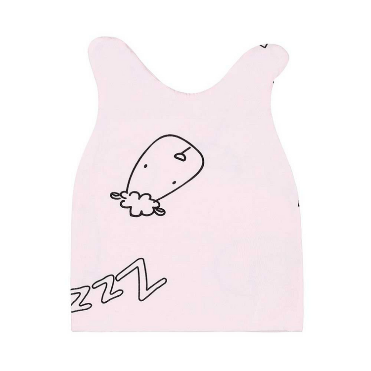 Baa Baa Sheepz Cap Sweet Dreams Baa Baa Pink (0 - 6 months)