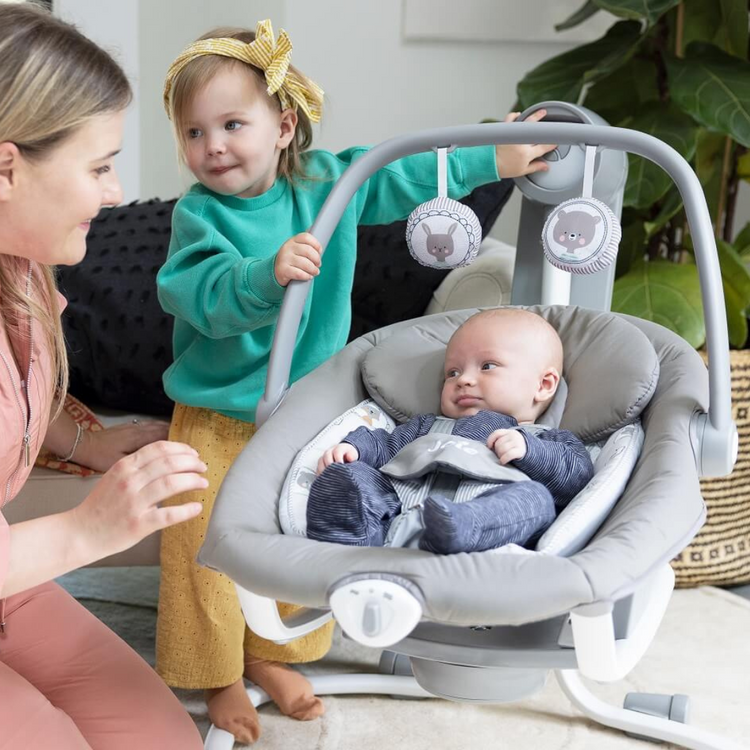 Joie Serina 2in1 Soother | Swing & Rocker (Newborn up to 9kg)