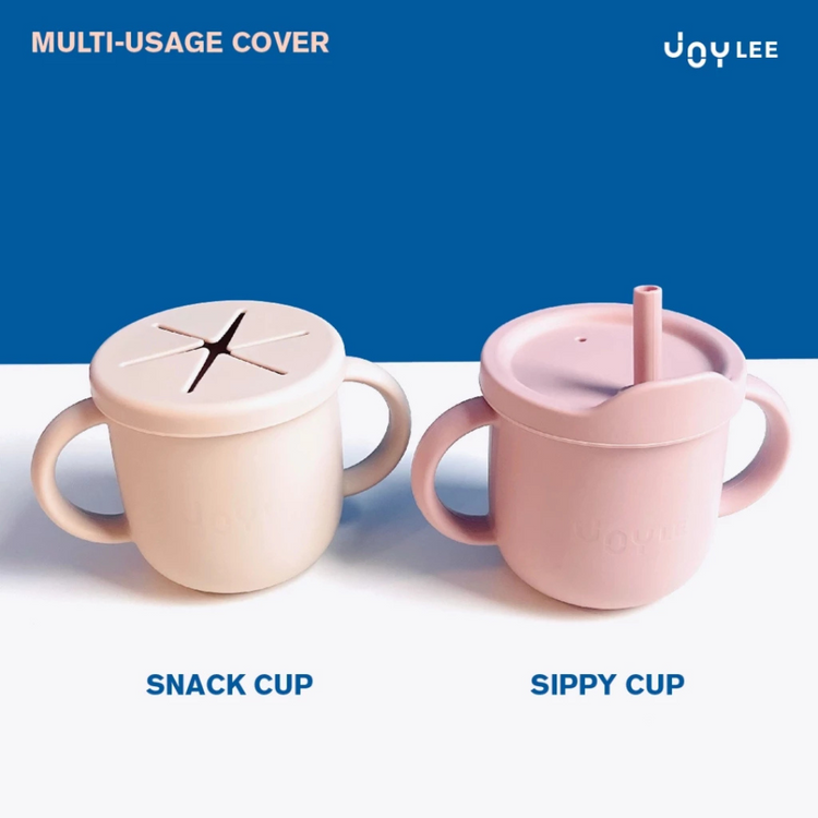 Joylee Silicone 3 in 1 Use Training Cup (6m+)