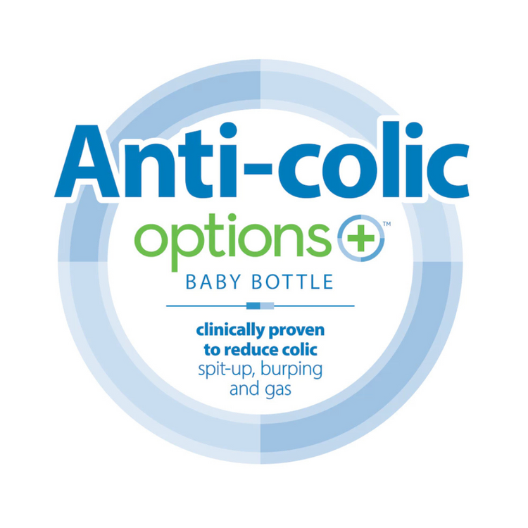 Dr Brown's Anti-Colic Newborn Options+ PPSU Wide Neck Bottle 150ml 1Pc - Bird / Level 1 Teat