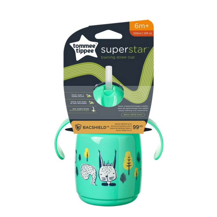 Tommee Tippee Superstar Training Straw Cup 300ML (6m+)