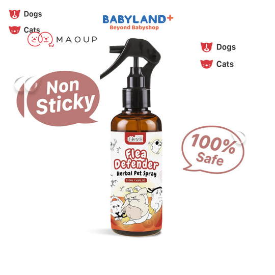 Maoup Flea Defender Herbal Pet Spray (220ml)