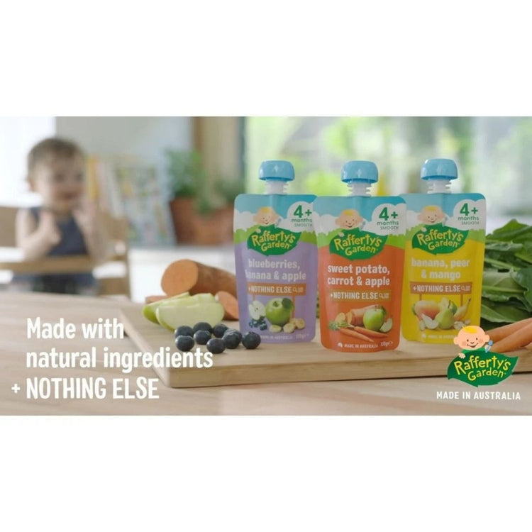 Rafferty's Garden Baby Food Pouches 120g For 6+ months