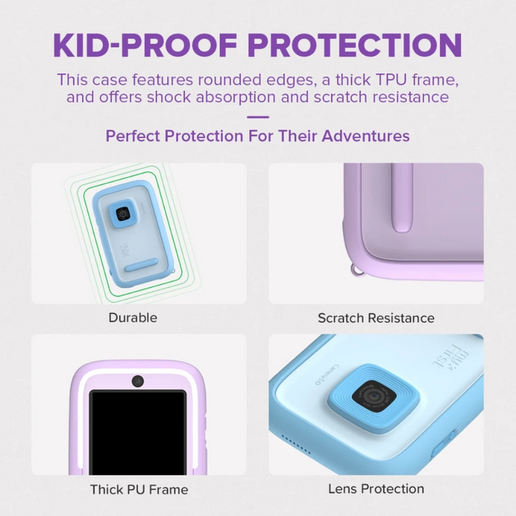 myFirst Camera 50 Dual Lens Kid's Digital Camera with Artificial Intelligence Curation WiFi Connectivity & Social Circle