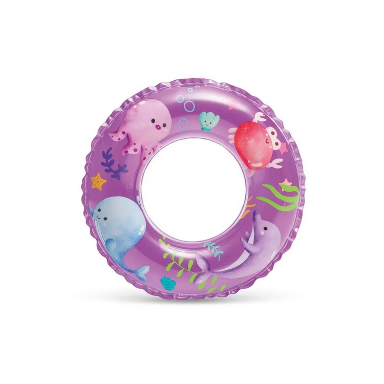 Intex 61cm Transparent Rings IT 59242NP (6-10yrs) - Wet Set Collection