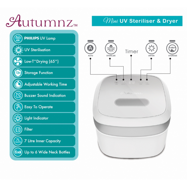 Autumnz Mini UV Steriliser & Dryer