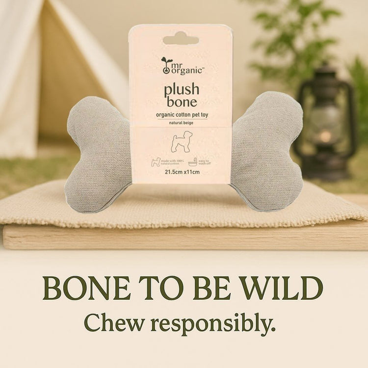 Mrorganic Organic Cotton Dog Bone Toy