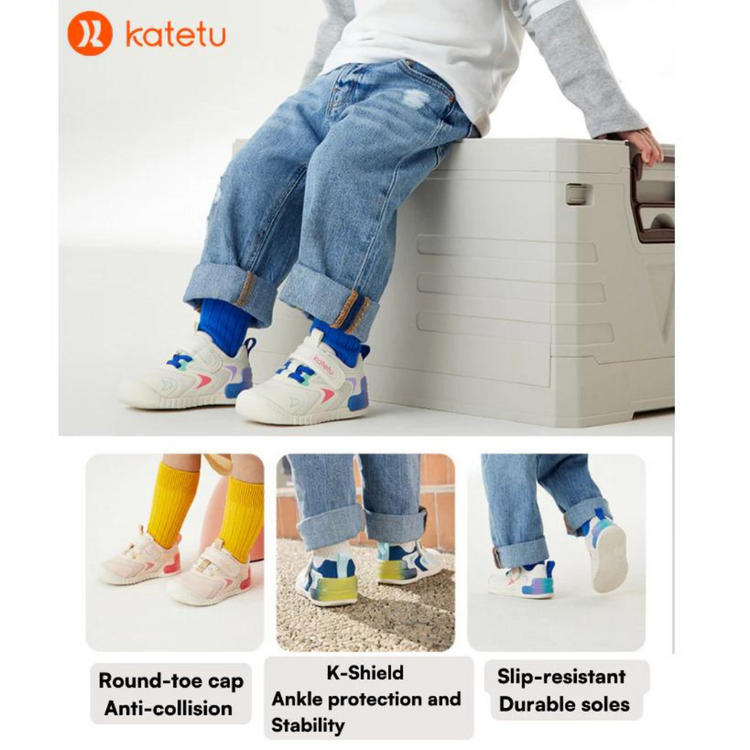 Katetu Unleash the Power of Play with Kids' Sport Sneakers X3CE020 - Pink