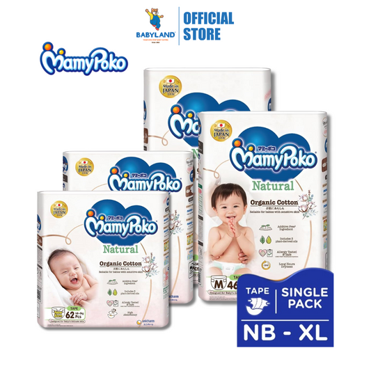 MamyPoko Moony Natural Moonyman Tape Type