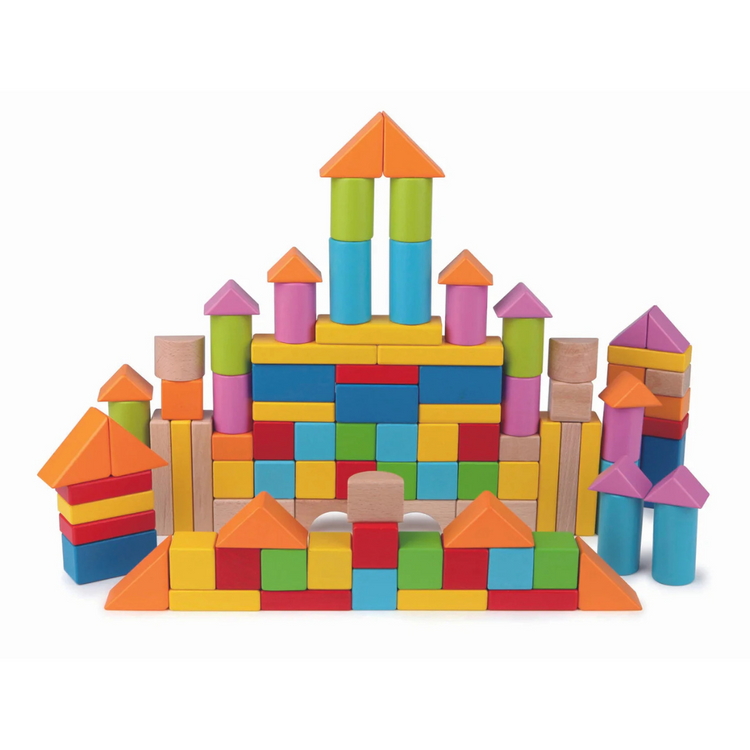 Hape 8247 Wonderful Beech Block Set - 101 pcs (12m+)