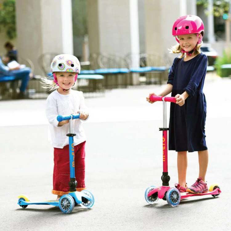 Micro Mini Deluxe Foldable Ruby Red Scooter (2-5yrs)