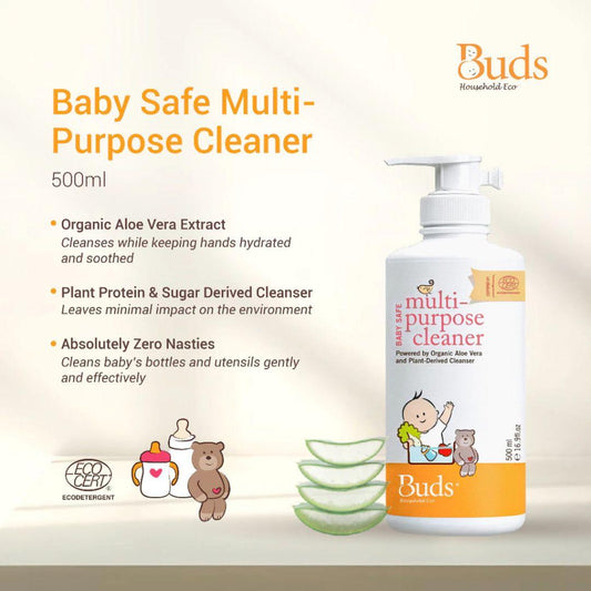 Buds Organics BHE Baby Safe Multi-purpose Cleaner 500ml