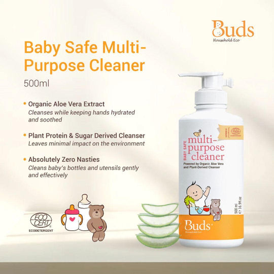 Buds Organics BHE Baby Safe Multi-purpose Cleaner 500ml