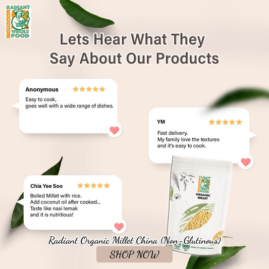 Radiant Organic Millet China (Non-Glutinous) 500ml