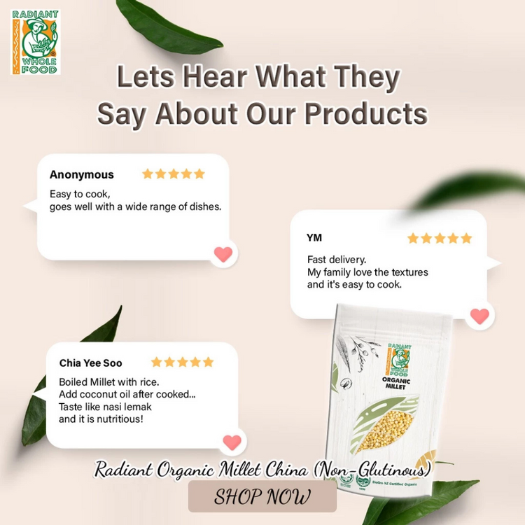 Radiant Organic Millet China (Non-Glutinous) 500ml