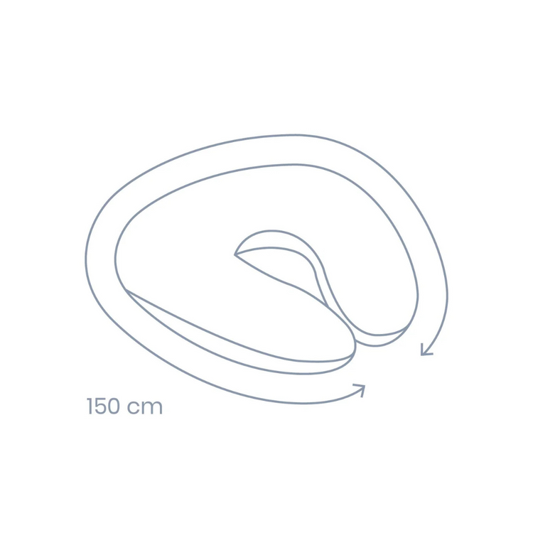 Doomoo Softy Nursing Pillow - Tetra Sand