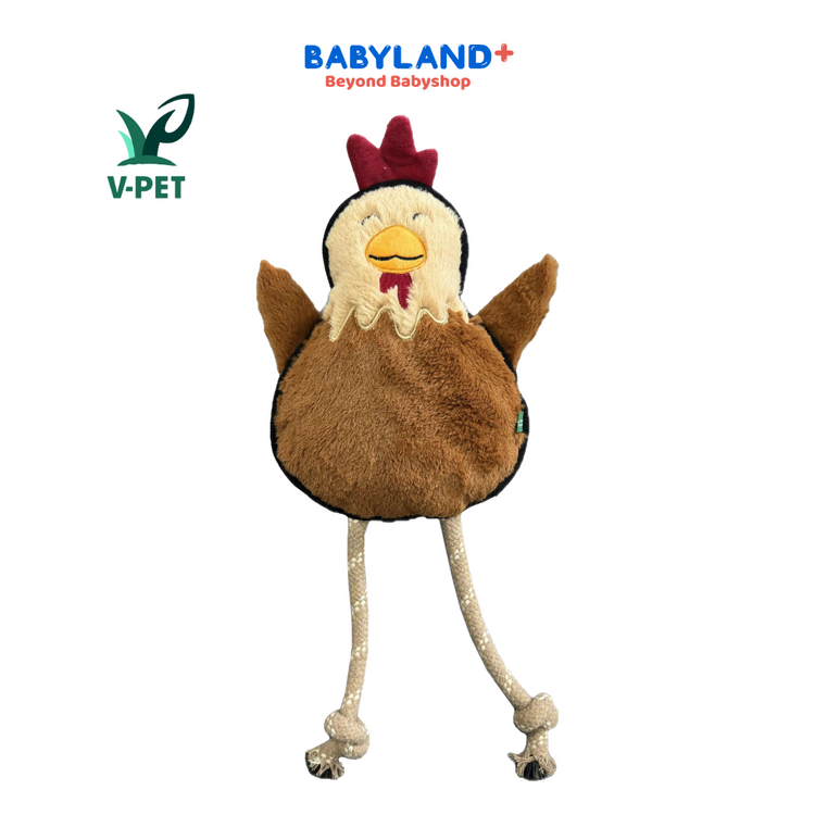 V-Pet Rough & Tough Toys - Welcome to the Farm - Hen L