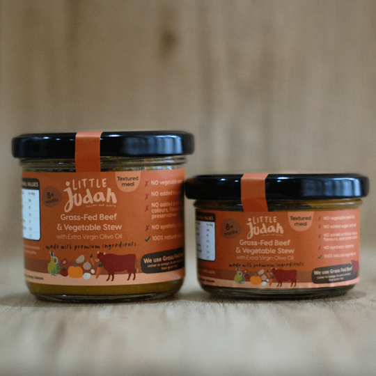 Little Judah Grass-Fed Beef & Vegetable Stew 130g