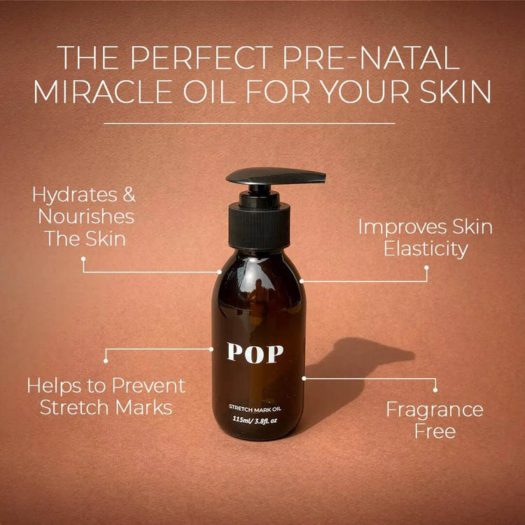 Pop Neutral Stretch Mark Oil (115ml)