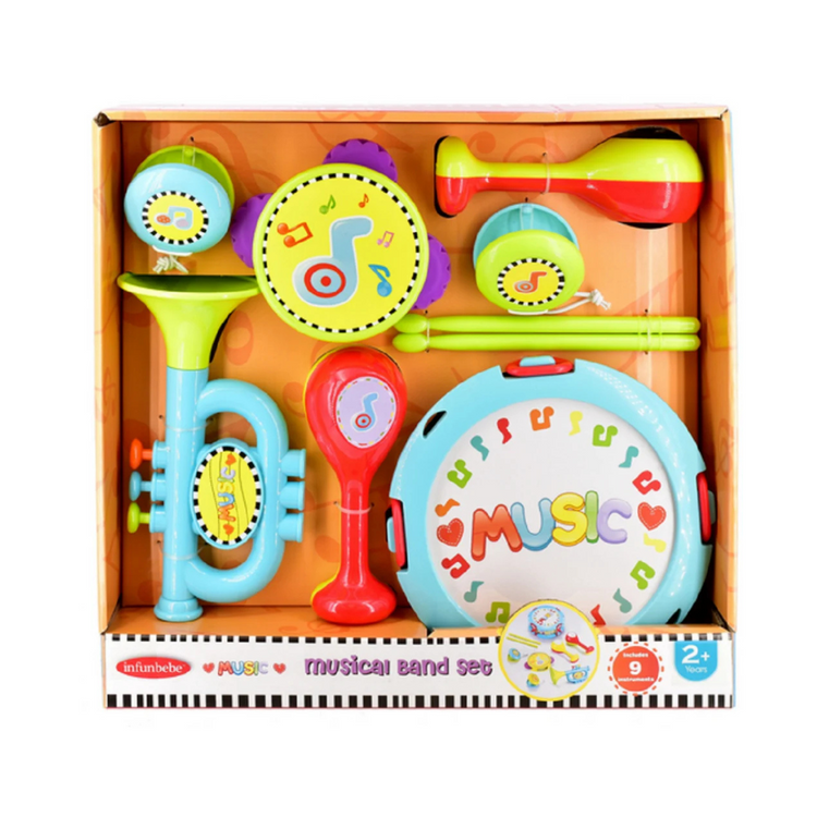 Infunbebe Musical Band Set (9Pcs) (2+ Years)