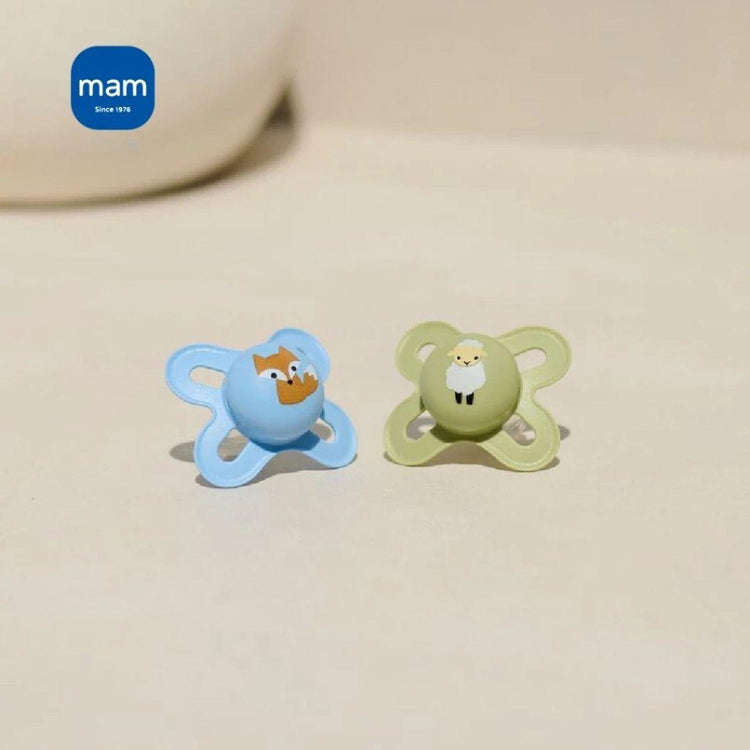 MAM Original Start Silicone Soother (0-2m) set of 2