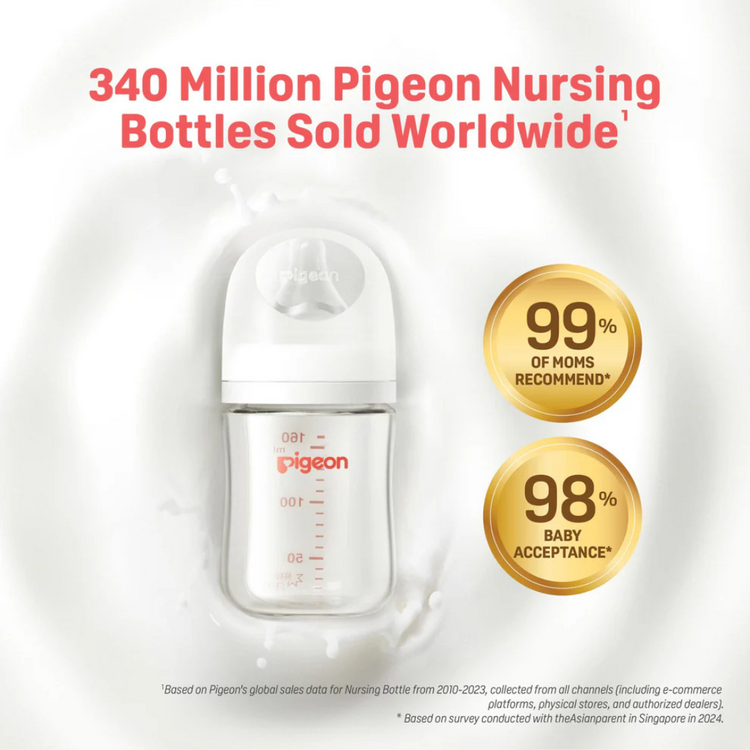 Pigeon SofTouch™ PPSU BPP Nursing Bottle - Ocean Dive (160ml/240ml)