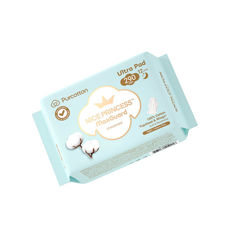 Purcotton Nice Princess MaxGuard Ultra Pad (290mm x 12 Pads)