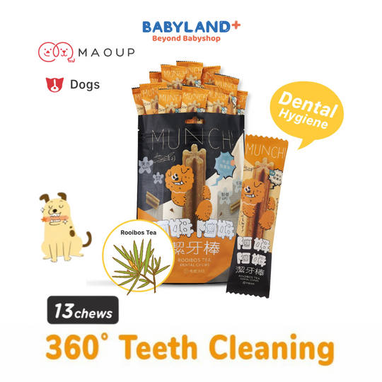 Maoup Munchie Crunchie Dental Chew PLUS - Rooibos Tea (13 Chews)