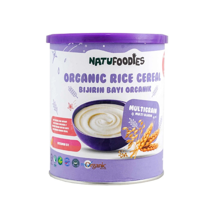 Natufoodies Organic Rice Cereal (200g) (6m+)