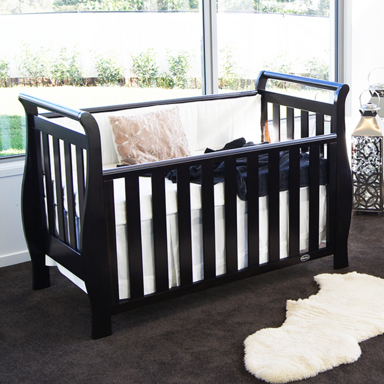 [Pre-Order] Babyhood Georgia Sleigh Cot