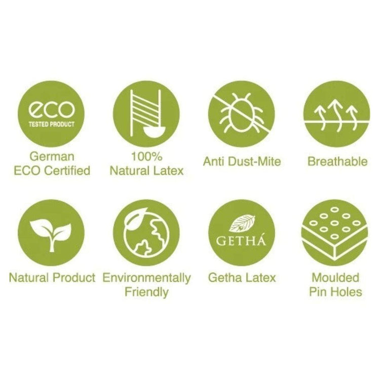 Bumble Bee 100% Natural Latex Baby Cot Mattress