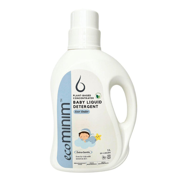 Ecominim Plant Based Concentrated Baby Liquid Detergent – Ever Tender 1L
