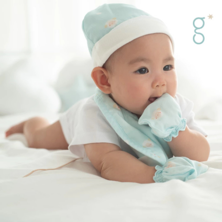 Granny Ben TENCEL Muslin Baby Mittens & Socks