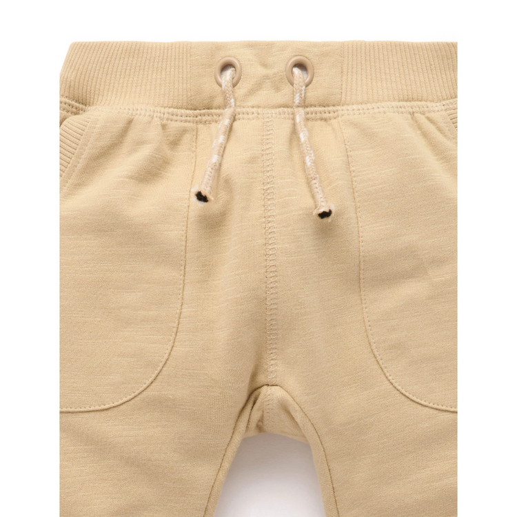 Purebaby Organic Slouchy Pants - Burrito Print